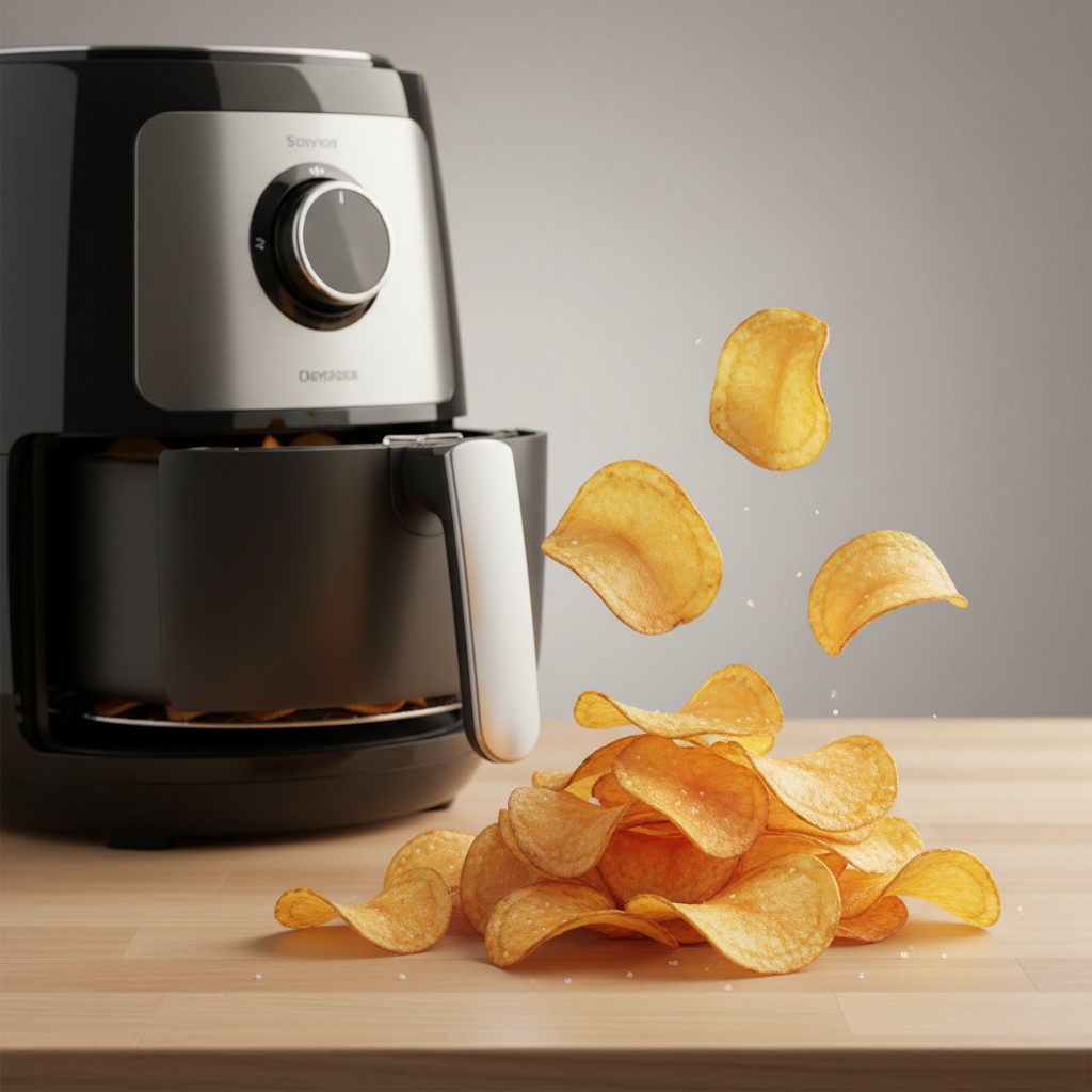 Chips Maison à l'Air Fryer : Croustillantes et Sans Huile en 20 Minutes