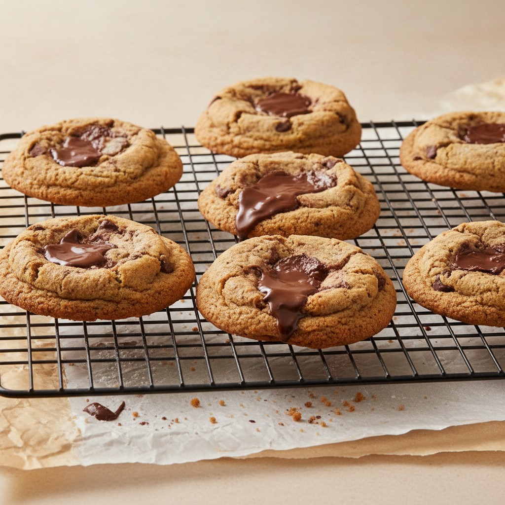 Cookies Moelleux Cœur Fondant à l'Air Fryer : La Recette Parfaite en 12 Minutes