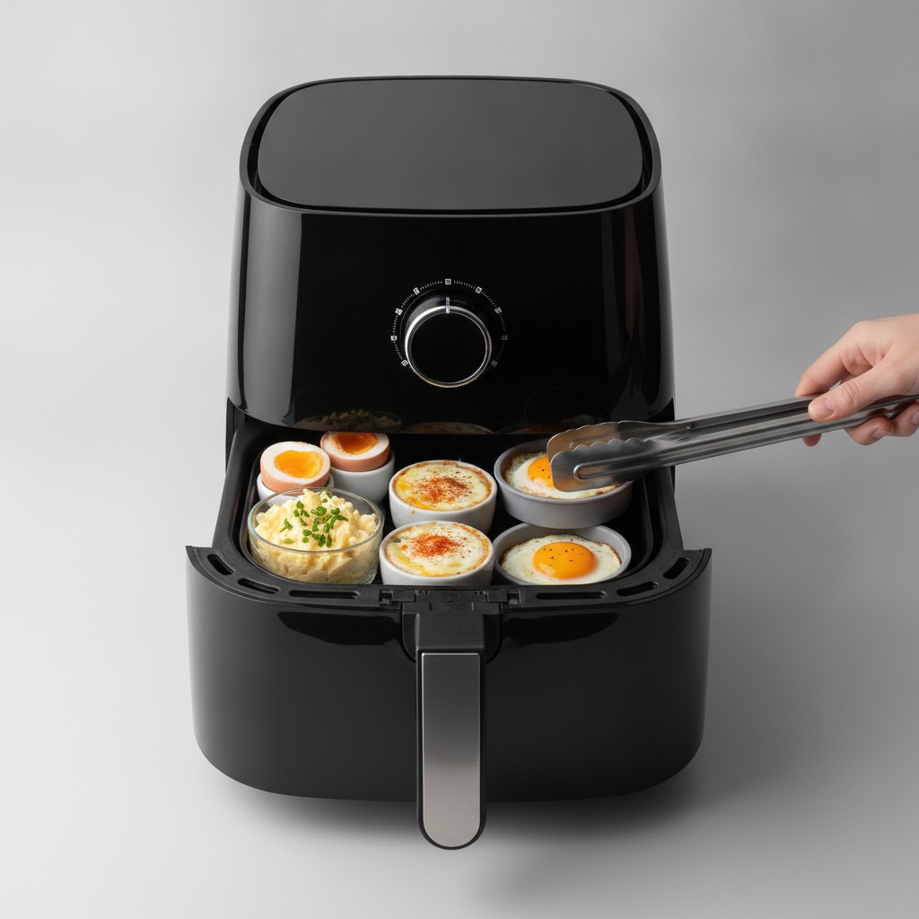 Cuire les Œufs à l'Air Fryer : Toutes les Méthodes pour un Résultat Parfait