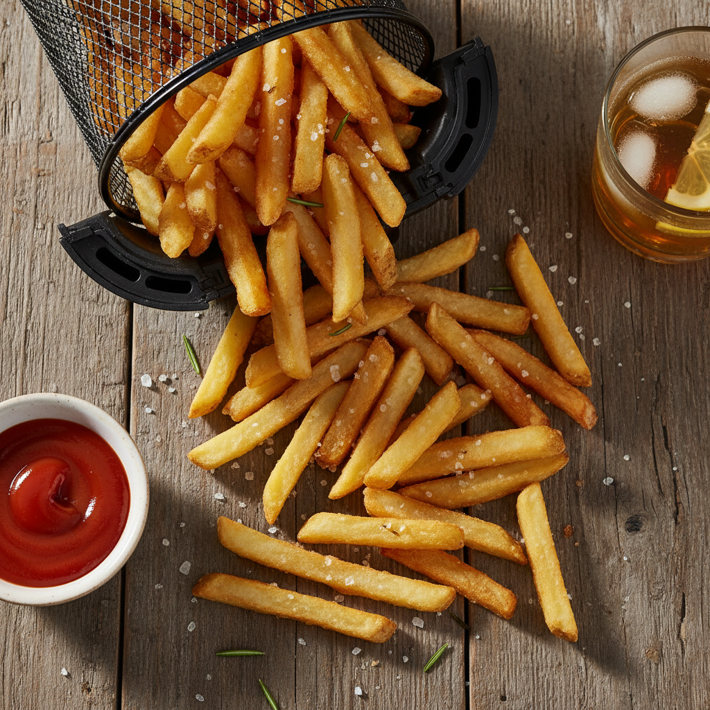 Frites Maison Air Fryer : Recette Croustillante en 25 Minutes
